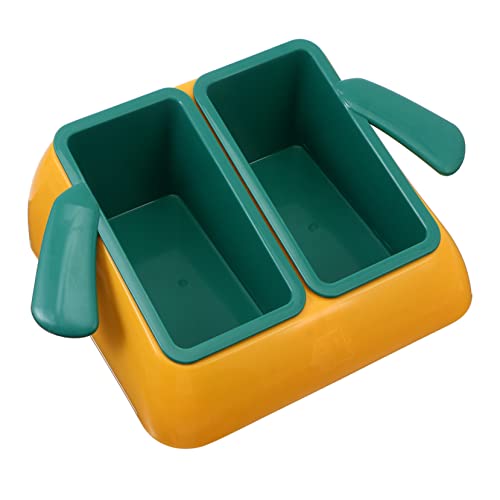 ROMISBABA Praktische Katzenschüssel Haustier-futterschüssel Halsschalen Katzenfutter Feeder Hund Wasserschüssel ROMISBABA Praktische Katzenschüssel Haustier-futterschüssel Halsschalen Katzenfutter Feeder Hund Wasserschüssel von ROMISBABA