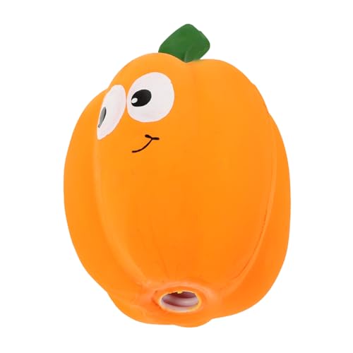 ROMISBABA 1Stück Kürbisförmiges Latex Quietscher für Umweltfreundliches Haustiertraining zur Reduzierung von Langeweile und Destruktivem Verhalten für Halloween und Täglichen ROMISBABA 1Stück Kürbisförmiges Latex Quietscher für Umweltfreundliches Haustiertraining zur Reduzierung von Langeweile und Destruktivem Verhalten für Halloween und Täglichen von ROMISBABA