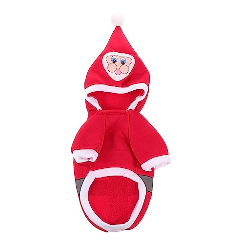 ROMISBABA 1stk Hundeweihnachtskleidung Hund Wintermantel Weihnachtskatze Kleines Hundeshirt Warme Kleidung Für Welpen Hundebekleidung Kleine Hundekleidung Weihnachtshundeoutfit Baumwolle Rot ROMISBABA 1stk Hundeweihnachtskleidung Hund Wintermantel Weihnachtskatze Kleines Hundeshirt Warme Kleidung Für Welpen Hundebekleidung Kleine Hundekleidung Weihnachtshundeoutfit Baumwolle Rot von ROMISBABA