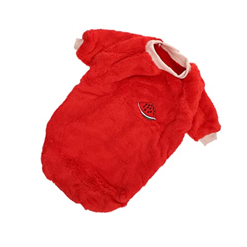 ROMISBABA 1stück Hundebekleidung Wintermantel Mit Obstmuster Warmes Hundekostüm Für Kleine Und Große Hunde Bequeme Und Wiederverwendbare Tierbekleidung ROMISBABA 1stück Hundebekleidung Wintermantel Mit Obstmuster Warmes Hundekostüm Für Kleine Und Große Hunde Bequeme Und Wiederverwendbare Tierbekleidung von ROMISBABA