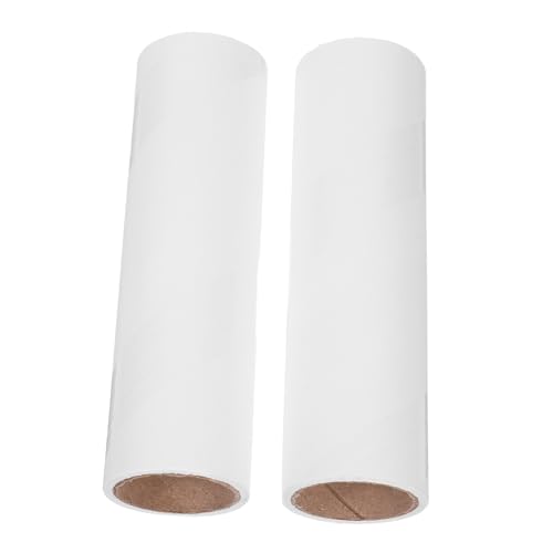 ROMISBABA 2 Rollen Klebepapier Ersatz für Fusselroller Starke Haftkraft für Tierhaare und Fussel Rolle Geeignet für Kleidung Möbel Sofas und Betten Einfache Anwendung Vielseitig Einsetzbar ROMISBABA 2 Rollen Klebepapier Ersatz für Fusselroller Starke Haftkraft für Tierhaare und Fussel Rolle Geeignet für Kleidung Möbel Sofas und Betten Einfache Anwendung Vielseitig Einsetzbar von ROMISBABA
