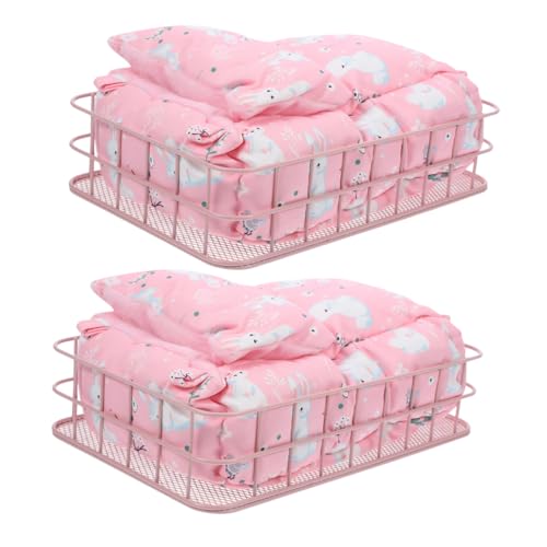 ROMISBABA 2 Sätze Meerschweinchen-Hängematte Haustier Käfige Kaninchen Rattenfalle hamsterbett hamsterzubehör Käfig Zubehör Schlafbett für Hamster Käfigbett für Hamster Baumwolle von ROMISBABA