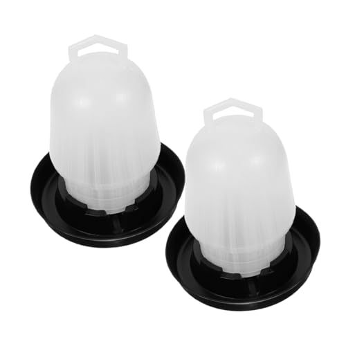 ROMISBABA 2 Stück Automatische Kükentränke Wasserspender für Geflügel Sauber Einfach Bedienen Geeignet für Hühner Tauben Wachteln Praktische Tränke für Geflügelhaltung ROMISBABA 2 Stück Automatische Kükentränke Wasserspender für Geflügel Sauber Einfach Bedienen Geeignet für Hühner Tauben Wachteln Praktische Tränke für Geflügelhaltung von ROMISBABA