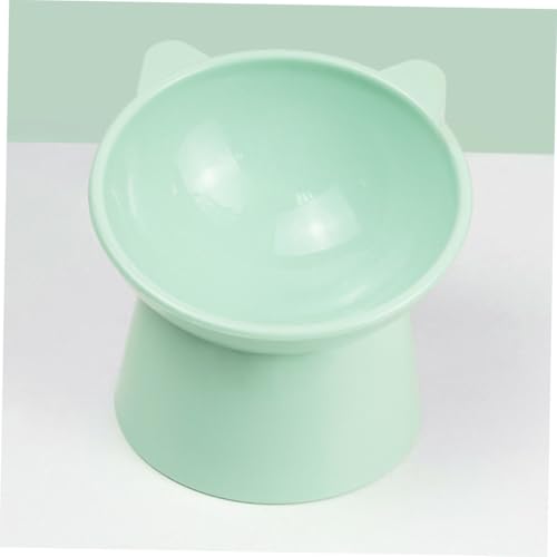 ROMISBABA 2 Stück Erhöhte Verschleißfeste Katzenfutternäpfe mit Ergonomischem Halschutz Schrägem Design und Anti verschütt Schutz Grün für Bequemes Fressen und Sauberen Boden ROMISBABA 2 Stück Erhöhte Verschleißfeste Katzenfutternäpfe mit Ergonomischem Halschutz Schrägem Design und Anti verschütt Schutz Grün für Bequemes Fressen und Sauberen Boden von ROMISBABA
