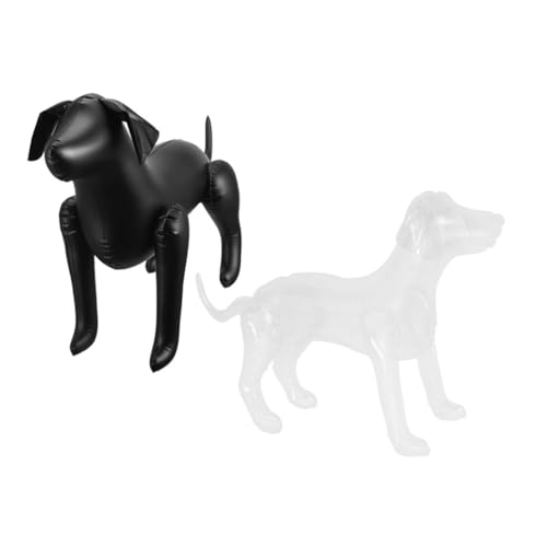 ROMISBABA 2 Stück Haustierbekleidungsmodell Schaufensterpuppe für Zoohandlungen Hundehemden hundekleidung hundezubehör Modellhund Hundeschaufensterpuppen Schaufensterpuppen für Haustiere PVC von ROMISBABA