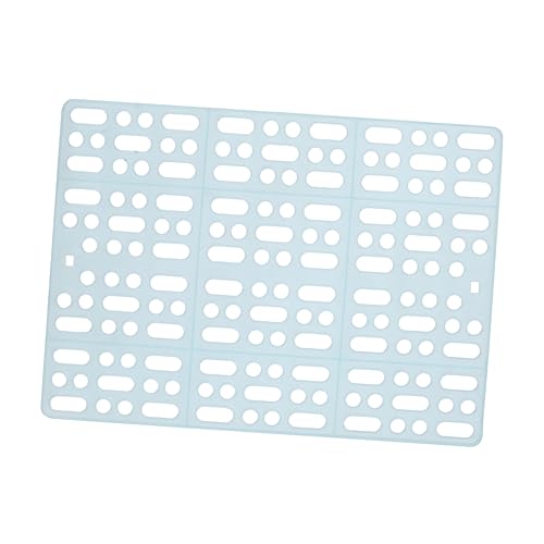 ROMISBABA 2 Stück Kaninchen-Fußmatte Hasen zubehör für den käfig kaninchenstall zubehör PVC Matte für Haustiere Blue ROMISBABA 2 Stück Kaninchen-Fußmatte Hasen zubehör für den käfig kaninchenstall zubehör PVC Matte für Haustiere Blue von ROMISBABA