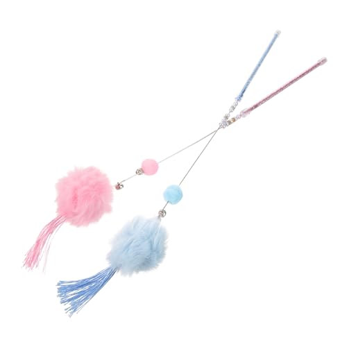 ROMISBABA 2 Stück Katzen Zauberstab Plüsch Katzenminze drinnen für Ball Haustier gamingstick katzenpflege Cats Claw katzenschere Krallen katzenkralle Katzenteaser Katzenspielzeug ROMISBABA 2 Stück Katzen Zauberstab Plüsch Katzenminze drinnen für Ball Haustier gamingstick katzenpflege Cats Claw katzenschere Krallen katzenkralle Katzenteaser Katzenspielzeug von ROMISBABA