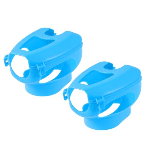 ROMISBABA 2 Stück Tauben Fixierhalter aus Kunststoff Praktisches Vogel Futter Pflegezubehör Blau Geeignet für Tauben Papageien und Kleine Vögel Einfache Handhabung für Fütterung und ROMISBABA 2 Stück Tauben Fixierhalter aus Kunststoff Praktisches Vogel Futter Pflegezubehör Blau Geeignet für Tauben Papageien und Kleine Vögel Einfache Handhabung für Fütterung und von ROMISBABA