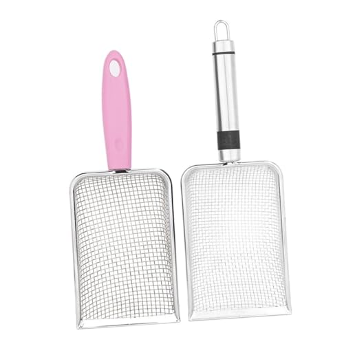 ROMISBABA 2 Stück Teiliges Katzenstreuschaufel mit Ergonomischem Griff Feinmaschigem Sieb Leichtem Design und Effizienter Trennung für Saubere Katzentoilette ROMISBABA 2 Stück Teiliges Katzenstreuschaufel mit Ergonomischem Griff Feinmaschigem Sieb Leichtem Design und Effizienter Trennung für Saubere Katzentoilette von ROMISBABA