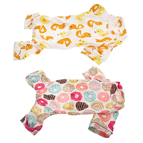 ROMISBABA 2 Stücke Hund Pyjama Pet Hund Kleidung Haushalt Haustier Katze Kleidung Winter Herbst Pet Pyjama ROMISBABA 2 Stücke Hund Pyjama Pet Hund Kleidung Haushalt Haustier Katze Kleidung Winter Herbst Pet Pyjama von ROMISBABA