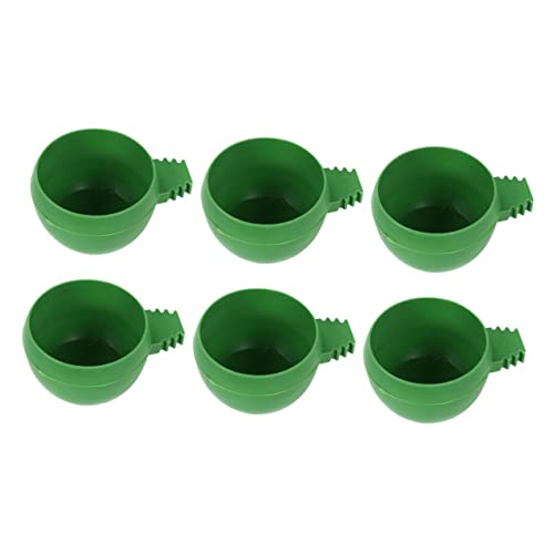 ROMISBABA 20 Stück Teiliges Tauben Futternäpfe und Wasserschalen aus Sicherem Material Rundes Design für Kleine Vögel Wie Papageien Wellensittiche und Tauben Einfach zu Reinigen und ROMISBABA 20 Stück Teiliges Tauben Futternäpfe und Wasserschalen aus Sicherem Material Rundes Design für Kleine Vögel Wie Papageien Wellensittiche und Tauben Einfach zu Reinigen und von ROMISBABA