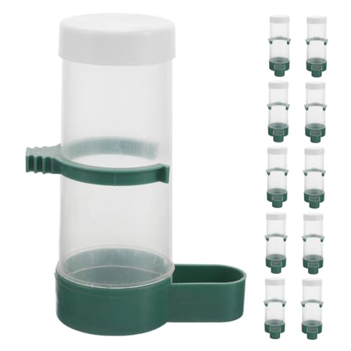 ROMISBABA 20 Stück Vogel-wasserspender, Automatischer Papageien-wasserspender, Vogelfutterbehälter, Sittich-tränke, Nymphensittich-käfig-zubehör Für Finken, Unzertrennliche, Kanarienvögel, von ROMISBABA