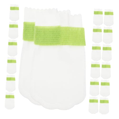 ROMISBABA 20st Fußsäcke Für Hunde Kleine Hundeschuhe wasserdichte Hundesocken Hunderegenstiefel Für Kleine Hunde Welpenschuhe Für Kleine Hunde Hundepfotenverband Light Green Vlies ROMISBABA 20st Fußsäcke Für Hunde Kleine Hundeschuhe wasserdichte Hundesocken Hunderegenstiefel Für Kleine Hunde Welpenschuhe Für Kleine Hunde Hundepfotenverband Light Green Vlies von ROMISBABA