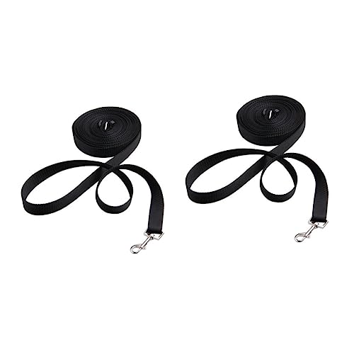 ROMISBABA 2St Trainingsleine Hundegürtel Langer Gürtel laufende Leine zugleine für große Hunde Hundeleinen für große Hunde keilriemen Gehorsamsrückruftraining Hundetraining führen Black ROMISBABA 2St Trainingsleine Hundegürtel Langer Gürtel laufende Leine zugleine für große Hunde Hundeleinen für große Hunde keilriemen Gehorsamsrückruftraining Hundetraining führen Black von ROMISBABA