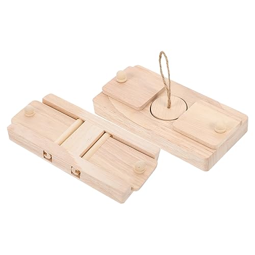 ROMISBABA 2stücke Kompaktes Futtersuchspielzeug Aus Holz Für Hamster Leckerli-Spielzeug Zum Verstecken Von Nahrung Für Kleine Haustiere Verschleißfestes Hamsterzubehör Für Käfig ROMISBABA 2stücke Kompaktes Futtersuchspielzeug Aus Holz Für Hamster Leckerli-Spielzeug Zum Verstecken Von Nahrung Für Kleine Haustiere Verschleißfestes Hamsterzubehör Für Käfig von ROMISBABA