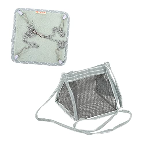 ROMISBABA 2Stücke Teiliges Hamster Trage mit Hängematte für Kleine Haustiere Atmungsaktive Sling für Chinchillas und Reisetasche für Unterwegs ROMISBABA 2Stücke Teiliges Hamster Trage mit Hängematte für Kleine Haustiere Atmungsaktive Sling für Chinchillas und Reisetasche für Unterwegs von ROMISBABA