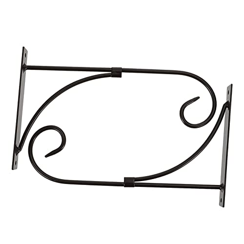 ROMISBABA 2stücke Eisen Wandhaken Für Blumenampeln Windspiele Und Laternen Robuste Wandhalterung Zur Dekoration Und Aufhängung Von Pflanzern Und Vogelhäuschen Für Innen Und ROMISBABA 2stücke Eisen Wandhaken Für Blumenampeln Windspiele Und Laternen Robuste Wandhalterung Zur Dekoration Und Aufhängung Von Pflanzern Und Vogelhäuschen Für Innen Und von ROMISBABA