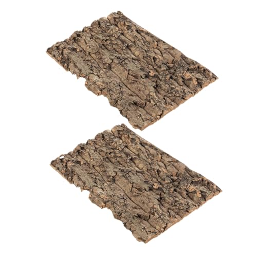 ROMISBABA 2pcs Baumrinde Terrarium Hintergrund Reptilienbehälter Für Echsen Und Gecko Kletterreptilienrinde Für Zuhause Oder Büro Für Feuerwehrspinne ROMISBABA 2pcs Baumrinde Terrarium Hintergrund Reptilienbehälter Für Echsen Und Gecko Kletterreptilienrinde Für Zuhause Oder Büro Für Feuerwehrspinne von ROMISBABA
