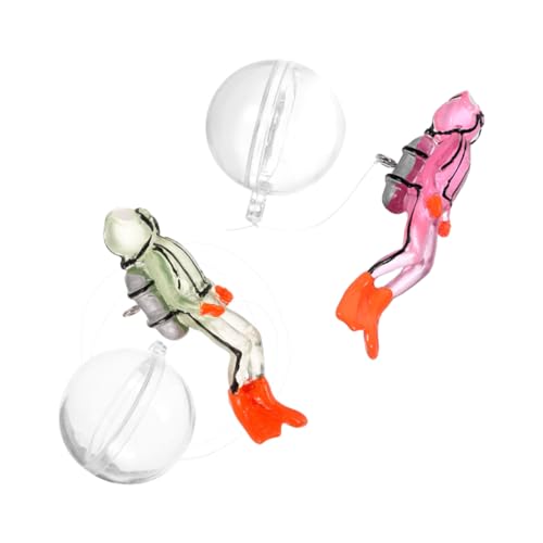 ROMISBABA Elegante schwimmende Ornamente für Aquarien 2 Stück Taucher-Dekoration für Aquarien leuchtende Taucher-Dekoration für das Aquarium ROMISBABA Elegante schwimmende Ornamente für Aquarien 2 Stück Taucher-Dekoration für Aquarien leuchtende Taucher-Dekoration für das Aquarium von ROMISBABA