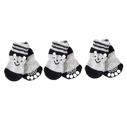 ROMISBABA 3 Paare Hundeschuh Socken Hundepfotenschuhe Welpenpfotenstrumpf Schuhe Für Hunde Grip Socken Für Hunde Klein Drinnen Hundeschuhe Hundesocken Pfotenstrumpf Für Haustiere Baumwolle ROMISBABA 3 Paare Hundeschuh Socken Hundepfotenschuhe Welpenpfotenstrumpf Schuhe Für Hunde Grip Socken Für Hunde Klein Drinnen Hundeschuhe Hundesocken Pfotenstrumpf Für Haustiere Baumwolle von ROMISBABA