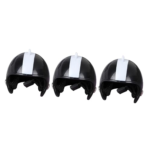 ROMISBABA 3stücke Hamster Helm Spielzeug Für Haustiere Lustiges Accessoire Für Kleine Nager Fotorequisit Und Trainingsspielzeug Aus Robustem Material Für Glückliche Und Aktive Haustiere von ROMISBABA