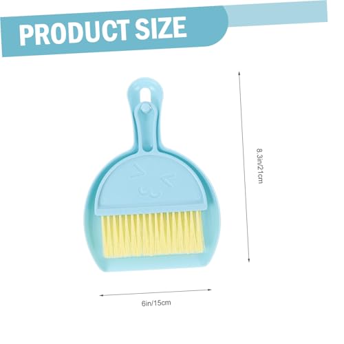 ROMISBABA 3 Sätze Mini Kehrset für Hamsterkäfig Reinigung aus Hochwertigem Material Platzsparend Stapelbar Spezielle Schaufelöffnung für Einfache Aufnahme von Tierstreu und Staub Geeignet ROMISBABA 3 Sätze Mini Kehrset für Hamsterkäfig Reinigung aus Hochwertigem Material Platzsparend Stapelbar Spezielle Schaufelöffnung für Einfache Aufnahme von Tierstreu und Staub Geeignet von ROMISBABA