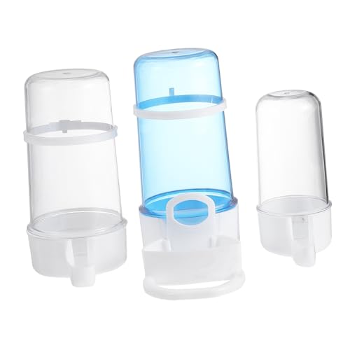 ROMISBABA 3 Stück Automatischer Trinkbrunnen Wasserspender Für Vögel Futterspender Hängend Wasserspender Für Nymphensittiche Groß Automatische Wasserzufuhr Wasserfontäne Fütterung Plastik ROMISBABA 3 Stück Automatischer Trinkbrunnen Wasserspender Für Vögel Futterspender Hängend Wasserspender Für Nymphensittiche Groß Automatische Wasserzufuhr Wasserfontäne Fütterung Plastik von ROMISBABA