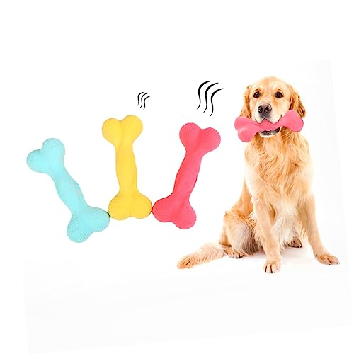 ROMISBABA 3 Stück Haustierzähne Schleifenspielzeug Hund Lustig Haustier Behandeln Kauen Haustier Beißspielzeug ROMISBABA 3 Stück Haustierzähne Schleifenspielzeug Hund Lustig Haustier Behandeln Kauen Haustier Beißspielzeug von ROMISBABA