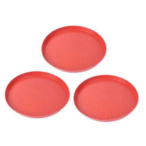 ROMISBABA 3 Stück Teiliges Runde Futtertröge für Geflügel aus Robustem Kunststoff Langlebig UV beständig Druckfest Wiederverwendbar Leicht zu Reinigen Geeignet als Starterplatten für Hühner ROMISBABA 3 Stück Teiliges Runde Futtertröge für Geflügel aus Robustem Kunststoff Langlebig UV beständig Druckfest Wiederverwendbar Leicht zu Reinigen Geeignet als Starterplatten für Hühner von ROMISBABA