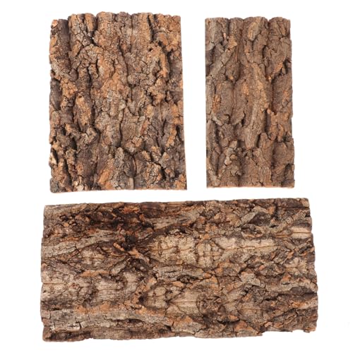 ROMISBABA 3 Stück Teiliges Terrarium Korkrinden Hintergrund Lebendige Aquarium Dekoration Wiederverwendbar Zuschneidbar Sichere Reptilien Wandverkleidung Natürliche Gestaltung für Reptilien ROMISBABA 3 Stück Teiliges Terrarium Korkrinden Hintergrund Lebendige Aquarium Dekoration Wiederverwendbar Zuschneidbar Sichere Reptilien Wandverkleidung Natürliche Gestaltung für Reptilien von ROMISBABA