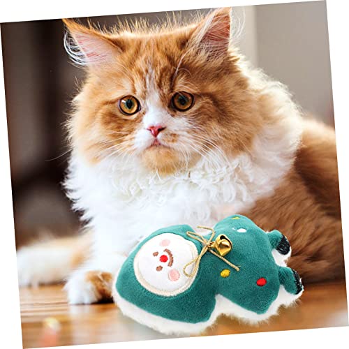 ROMISBABA 3 Stück Weihnachtliche Katzenspielzeug Teiliges aus Beißfestem Plüsch Interaktives Katzenminze Kratzspielzeug für Kätzchen Fördert Aktivität und Gesunde Beschäftigung ROMISBABA 3 Stück Weihnachtliche Katzenspielzeug Teiliges aus Beißfestem Plüsch Interaktives Katzenminze Kratzspielzeug für Kätzchen Fördert Aktivität und Gesunde Beschäftigung von ROMISBABA