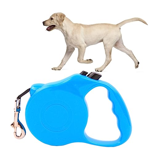ROMISBABA Automatische Einziehbare Hundeleine Lange Ergonomische Für Kleine Hunde Und Katzen Handlich Und Blau Für Und Training von ROMISBABA