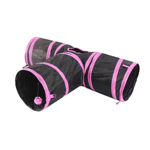 ROMISBABA 3 für Haustiere Katzenspielzeug Tunnel Kätzchen Interactive cat Toy interaktives Cats Toys cat Toys spielsachen für Katzen Pet-Tube- Rosa ROMISBABA 3 für Haustiere Katzenspielzeug Tunnel Kätzchen Interactive cat Toy interaktives Cats Toys cat Toys spielsachen für Katzen Pet-Tube- Rosa von ROMISBABA