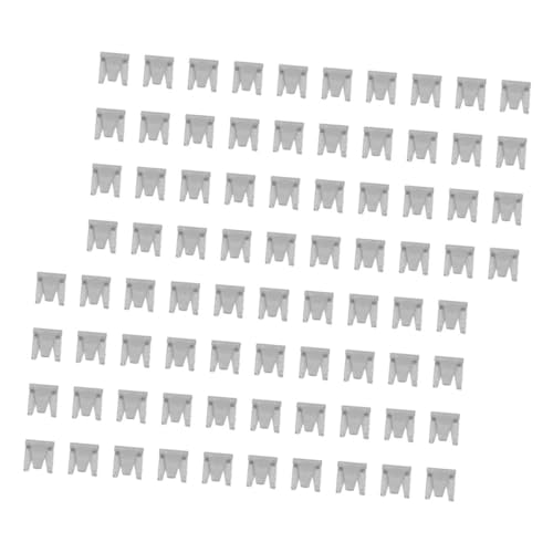 ROMISBABA 300 Stück Drahtkäfig Clips für Haustierkäfige Stabile Befestigungsklemmen für Kaninchen Vogel und Reptilienkäfige Einsetzbar und Langlebig aus Robustem Eisen von ROMISBABA