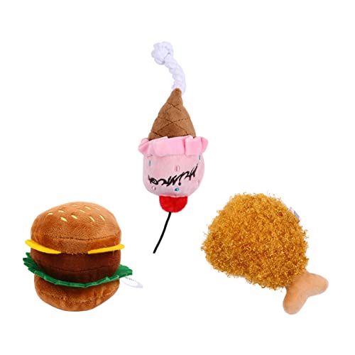 ROMISBABA 3St Plüschtiere für Haustiere kaufestes hundebett Hunderätsel Frettchen Welpe Kaninchen pet Supplies Begleiter für Haustiere Simulationsspielzeug für Tiernahrung Haustier ROMISBABA 3St Plüschtiere für Haustiere kaufestes hundebett Hunderätsel Frettchen Welpe Kaninchen pet Supplies Begleiter für Haustiere Simulationsspielzeug für Tiernahrung Haustier von ROMISBABA