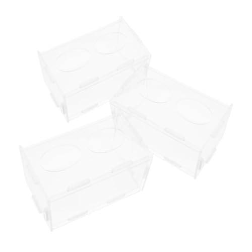 ROMISBABA Rutin Hühnerfutterbox Hühnerfutterspender Futterspender Wachtelfutterspender Kükenfutterspender ROMISBABA Rutin Hühnerfutterbox Hühnerfutterspender Futterspender Wachtelfutterspender Kükenfutterspender von ROMISBABA