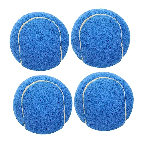 ROMISBABA 4 Stück Haustier-Tennis Ausbildung Klein Hundespielzeug Holen Outdoor-hundespielzeug Hundebälle Ball Hund Werfen Hundesport-zugbälle Mehrzweck-welpenspielzeug Blue Gummi ROMISBABA 4 Stück Haustier-Tennis Ausbildung Klein Hundespielzeug Holen Outdoor-hundespielzeug Hundebälle Ball Hund Werfen Hundesport-zugbälle Mehrzweck-welpenspielzeug Blue Gummi von ROMISBABA