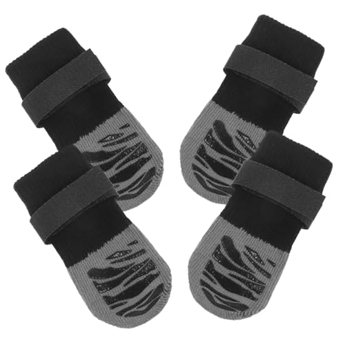 ROMISBABA 4er-Pack Haustiersocken Hundepfotensocken Verschleißfeste Hundesocken für Den Außenbereich für Katzen Hunde rutschfeste Waschbar ROMISBABA 4er-Pack Haustiersocken Hundepfotensocken Verschleißfeste Hundesocken für Den Außenbereich für Katzen Hunde rutschfeste Waschbar von ROMISBABA