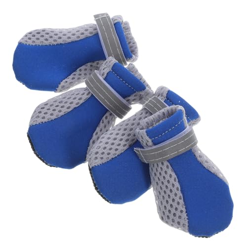 ROMISBABA Schuhe Hunde rutschfeste Hundeschuhe Für Kleine Hunde Atmungsaktive Pfotenschutzschuhe Für Outdoor Aktivitäten Bequeme Hundeschuhe Größe Ideal Für Welpen Und Aktive Hundeschuhe Winter ROMISBABA Schuhe Hunde rutschfeste Hundeschuhe Für Kleine Hunde Atmungsaktive Pfotenschutzschuhe Für Outdoor Aktivitäten Bequeme Hundeschuhe Größe Ideal Für Welpen Und Aktive Hundeschuhe Winter von ROMISBABA