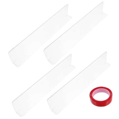 ROMISBABA 4 Stück Schutzfolie Für Die Fensterbank Für Haustiere Transparent Abs ROMISBABA 4 Stück Schutzfolie Für Die Fensterbank Für Haustiere Transparent Abs von ROMISBABA
