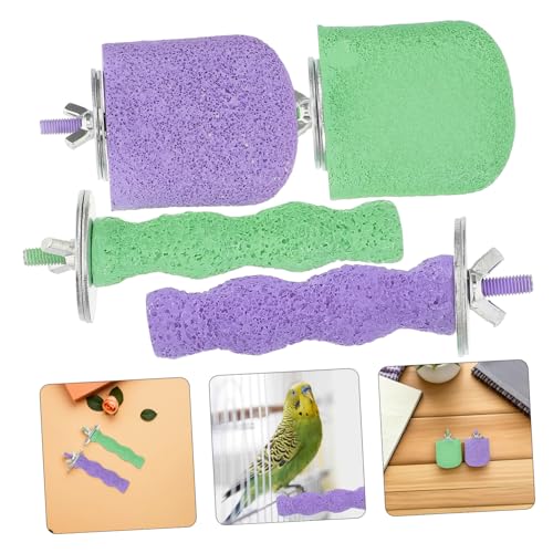 ROMISBABA 4stücke Natürliche Nagelpflege Für Vögel Inklusive Sitzstange Stehstock Und Käfigständer Für Wellensittiche Sittiche Und Nymphensittiche Spielzeug Und Zubehör Für ROMISBABA 4stücke Natürliche Nagelpflege Für Vögel Inklusive Sitzstange Stehstock Und Käfigständer Für Wellensittiche Sittiche Und Nymphensittiche Spielzeug Und Zubehör Für von ROMISBABA