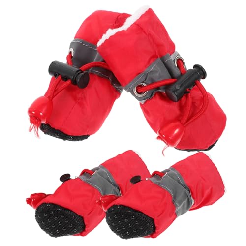 ROMISBABA 4 Stück rutschfeste Haustierschuhe Für Kleine Hunde rutschfeste Hundestiefel rutschfeste Hundeschuhe Hundeschuhe Für Regen Haustier Welpenschuhe – rutschfeste Haustierschuhe ROMISBABA 4 Stück rutschfeste Haustierschuhe Für Kleine Hunde rutschfeste Hundestiefel rutschfeste Hundeschuhe Hundeschuhe Für Regen Haustier Welpenschuhe – rutschfeste Haustierschuhe von ROMISBABA