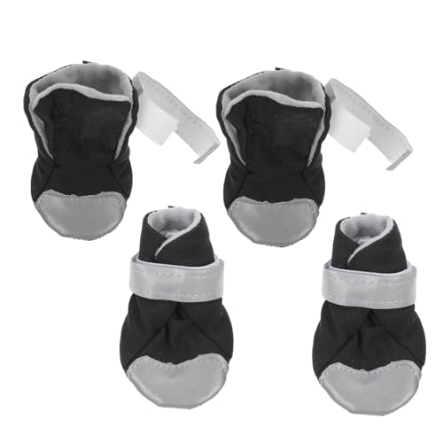 ROMISBABA 4 Stücke Outdoor Haustier Hund Reflektierende Stiefel Hund Schutzschuhe Haustier Katze Hundeschuhe ROMISBABA 4 Stücke Outdoor Haustier Hund Reflektierende Stiefel Hund Schutzschuhe Haustier Katze Hundeschuhe von ROMISBABA