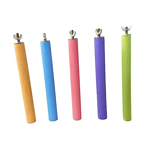 ROMISBABA 5 Stück Schleifstäbe für Vogelklauen Haustier Stand Schleifen Schnabel Steht vogelkäfig Birdcage Bird Toys Papageienzubehör Vogelspielzeug Papageienspielständer Vogel Stehen Bambus ROMISBABA 5 Stück Schleifstäbe für Vogelklauen Haustier Stand Schleifen Schnabel Steht vogelkäfig Birdcage Bird Toys Papageienzubehör Vogelspielzeug Papageienspielständer Vogel Stehen Bambus von ROMISBABA