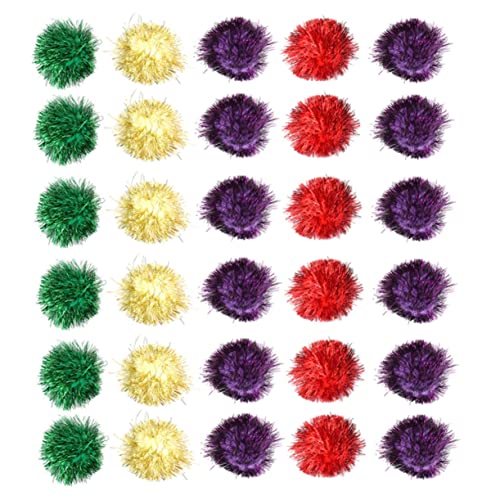 ROMISBABA 50 Stück Haustier Funkeln Katzenball Sensorisch Pom Glitzerkugel Als Katzenspielzeug Klein Riesige Bälle Glitzerkugeln Für Katzen Spaß Lametta Glitzerpapier Colorful ROMISBABA 50 Stück Haustier Funkeln Katzenball Sensorisch Pom Glitzerkugel Als Katzenspielzeug Klein Riesige Bälle Glitzerkugeln Für Katzen Spaß Lametta Glitzerpapier Colorful von ROMISBABA