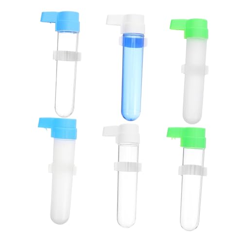 ROMISBABA 6 Stück Automatischer Vogeltränke Hängend Wasserspender für Papageien Wellensittiche Kanarienvögel Sittiche mit Ergonomischem Design zur Optimalen Hydration und Platzsparender ROMISBABA 6 Stück Automatischer Vogeltränke Hängend Wasserspender für Papageien Wellensittiche Kanarienvögel Sittiche mit Ergonomischem Design zur Optimalen Hydration und Platzsparender von ROMISBABA