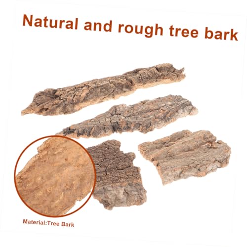 ROMISBABA 8 Stück Teiliges Reptilienkletterplattform Natürlicher Baumrinde Realistische Terrarien-deko Sichere Aquarien-borkenlandschaft Unregelmäßige Struktur für Naturnahes Habitat ROMISBABA 8 Stück Teiliges Reptilienkletterplattform Natürlicher Baumrinde Realistische Terrarien-deko Sichere Aquarien-borkenlandschaft Unregelmäßige Struktur für Naturnahes Habitat von ROMISBABA