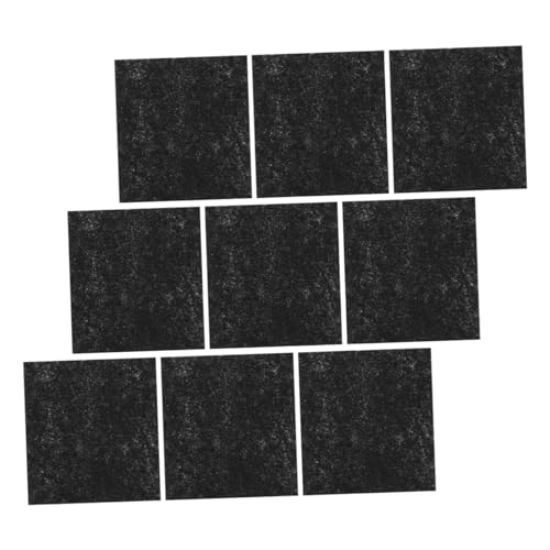 ROMISBABA 9 Stück Teiliges Aktivkohlefilter für Katzenklo Geruchsbindende Filtermatten Langlebig und Sicher Effektive Geruchskontrolle für Frische Katzentoilette Kompakt und Platzsparend von ROMISBABA