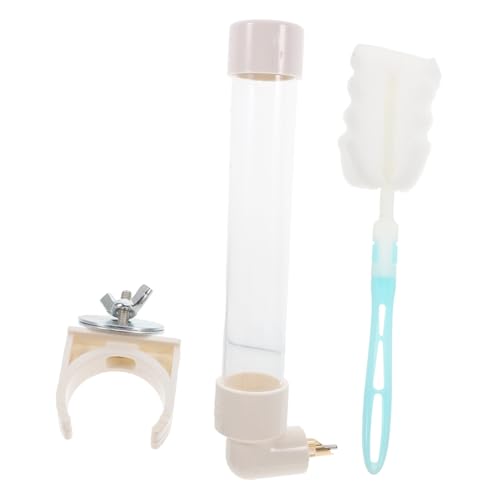 ROMISBABA Automatischer Trinkflasche mit Berührungsaktivierung Wasserspender für Kaninchen Hamster Papageien und Tauben Langlebiges Mehrzweck Zubehör für Vogelkäfige und Kleintiere von ROMISBABA