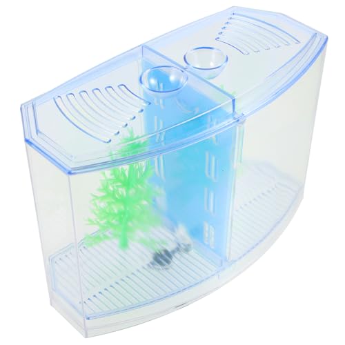 ROMISBABA Fischzuchtbox Trennwand Aquarium Für Betta Und Guppyzucht Schützende Brutstation Für Kleine Fische Und Garnelen Einfache Und Transparentes Design ROMISBABA Fischzuchtbox Trennwand Aquarium Für Betta Und Guppyzucht Schützende Brutstation Für Kleine Fische Und Garnelen Einfache Und Transparentes Design von ROMISBABA